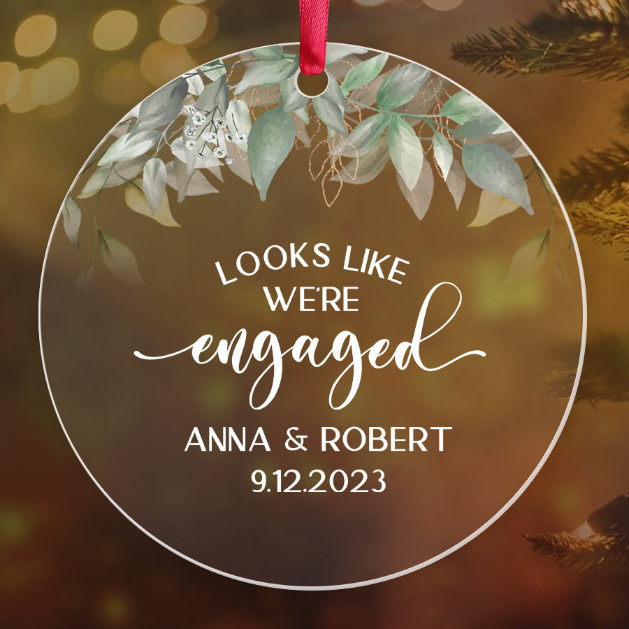 We’re Engaged Ornament