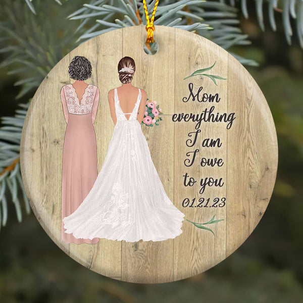 Wedding Gift Ornaments | Mother Of The Bride Ornament | Wedding Tree  Ornaments - Magic Exhalation