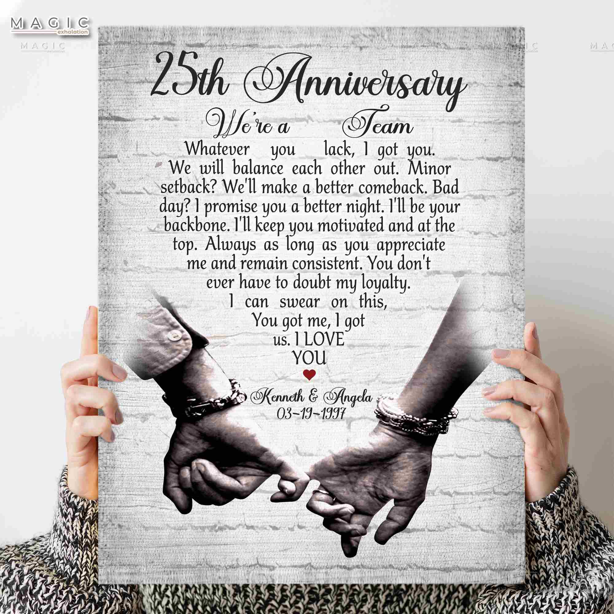 silver 25th anniversary gifts, 25th wedding anniversary gifts for couple