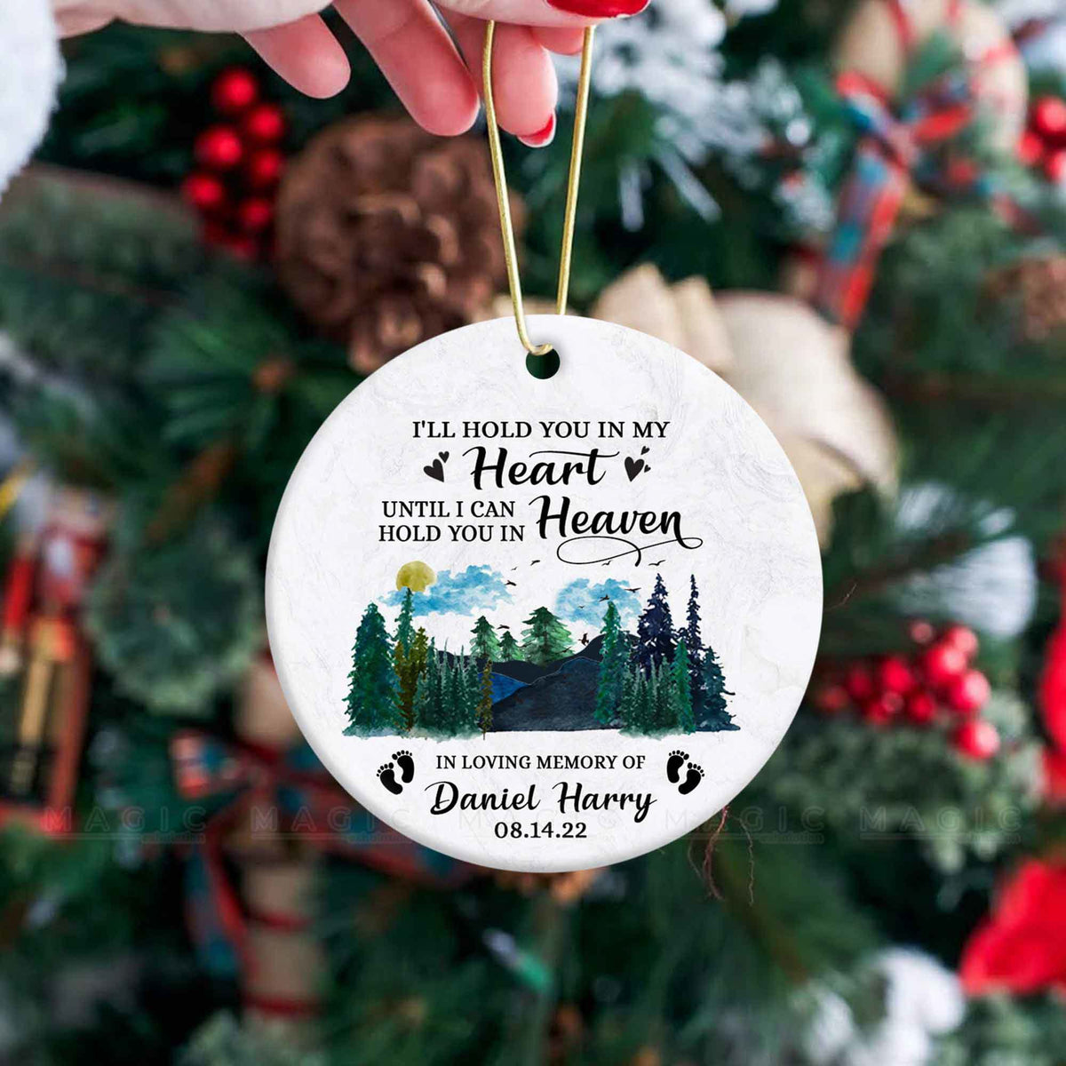 Baby Loss Gifts Ornaments In Memory Of Loved One, Baby Loss Ornament