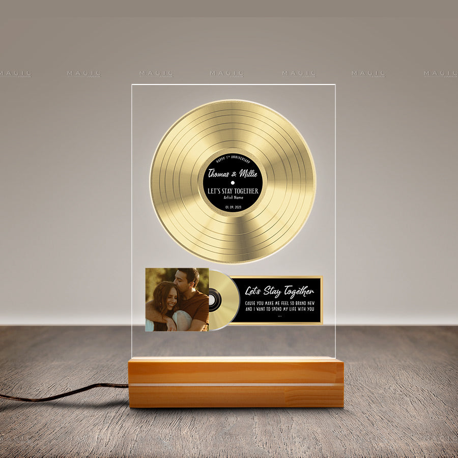 couples song plaque