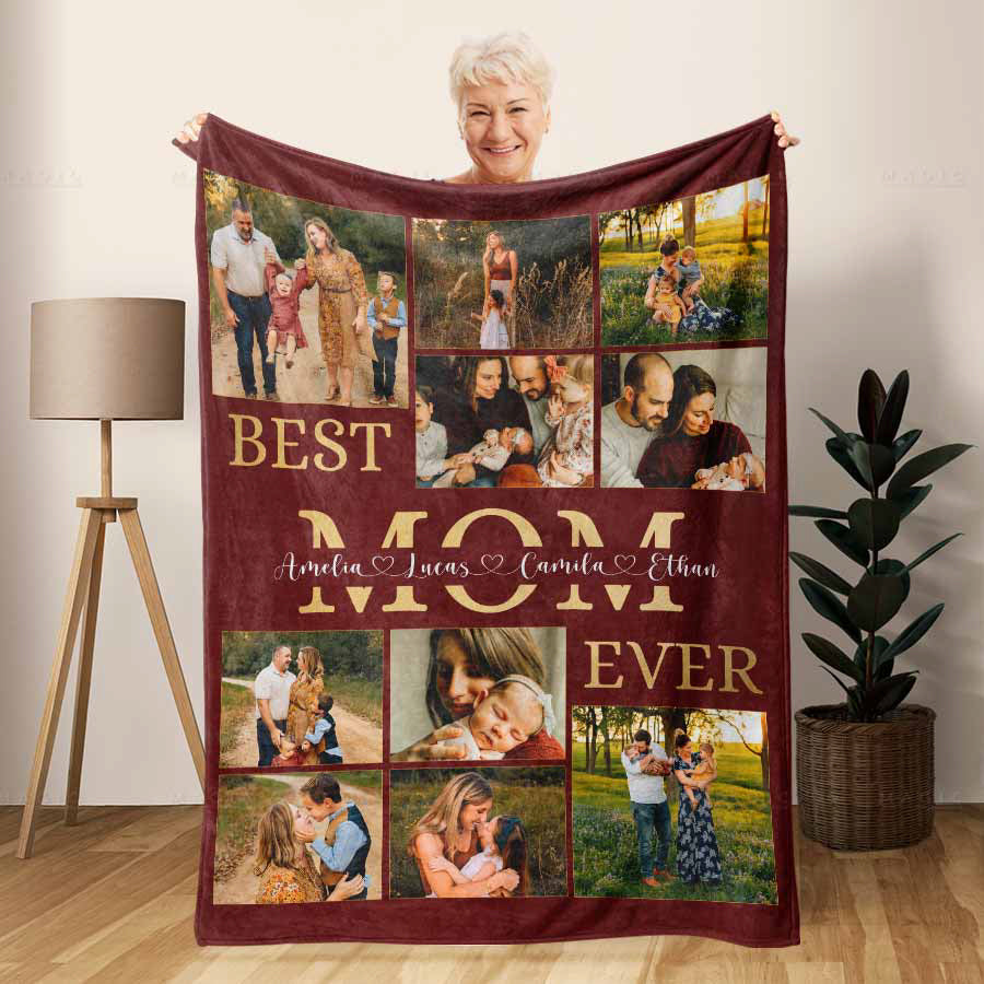 custom blankets for mothers day