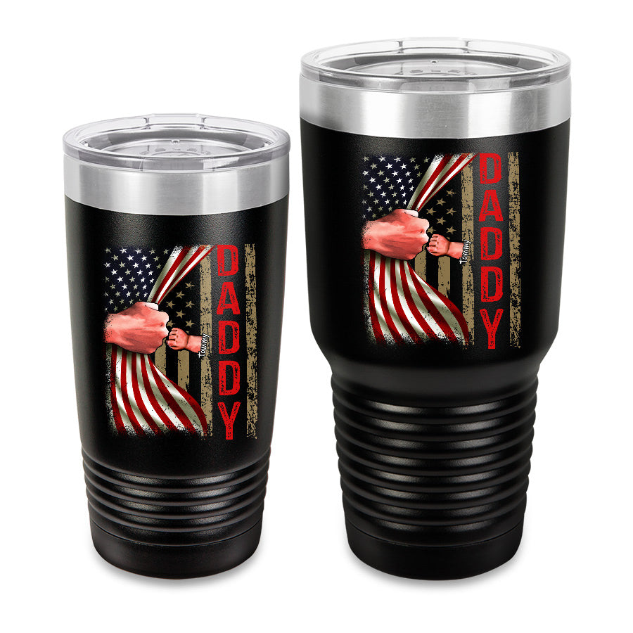 Personalized Dad Tumblers With Name