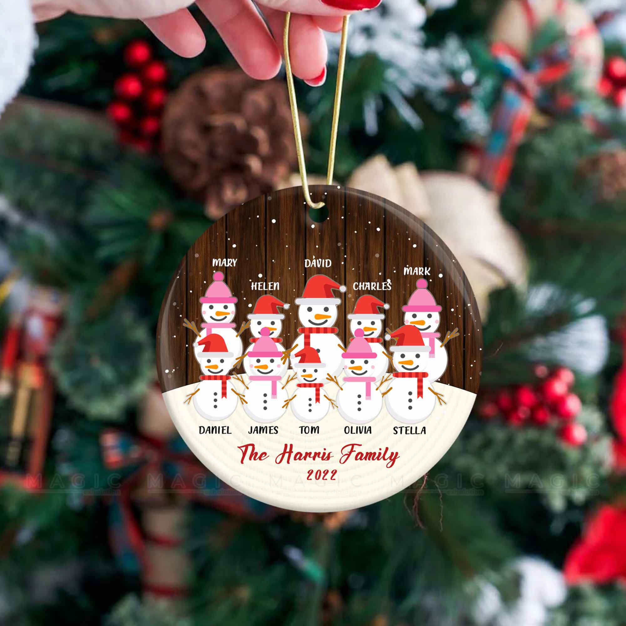 Family Christmas Ornaments Personalized Snowman Mom And Dad Christmas Family Christmas Ornaments Personalized Snowman Mom And Dad Christmas