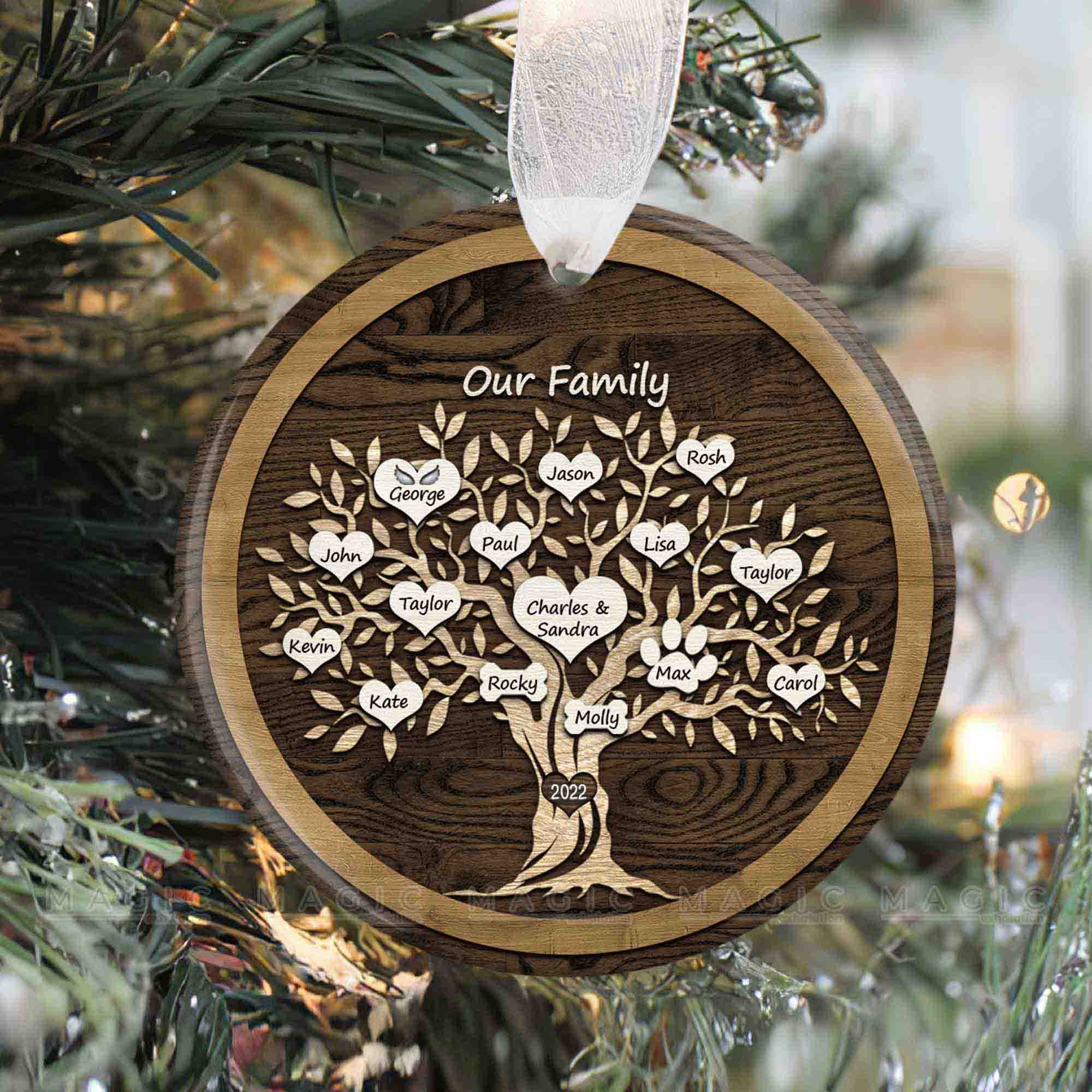 family tree ornament