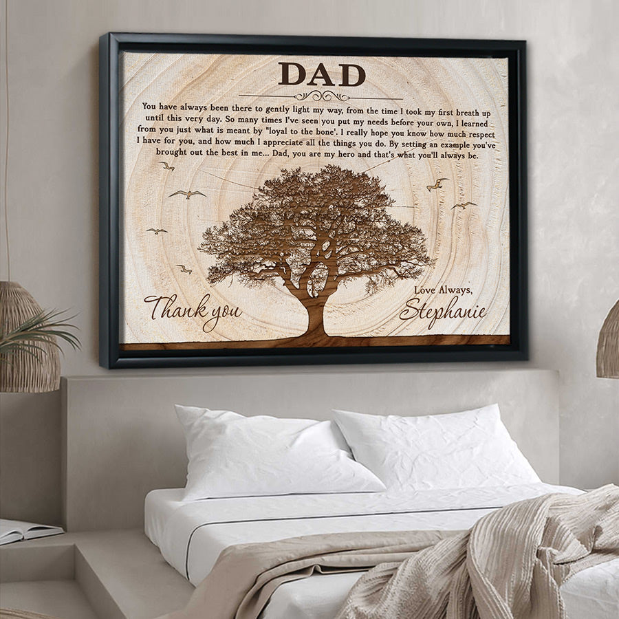 father's day canvas