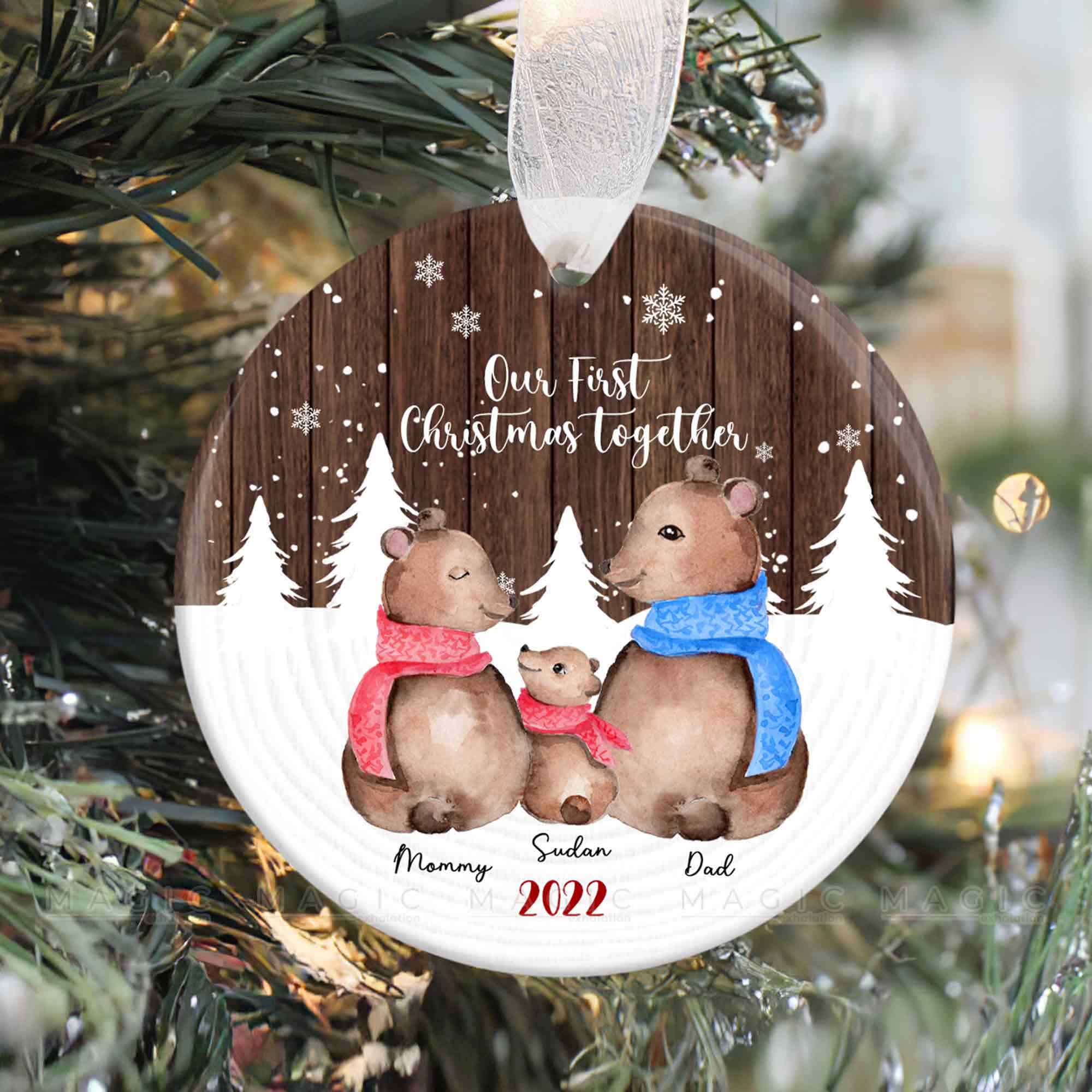 first christmas together ornament