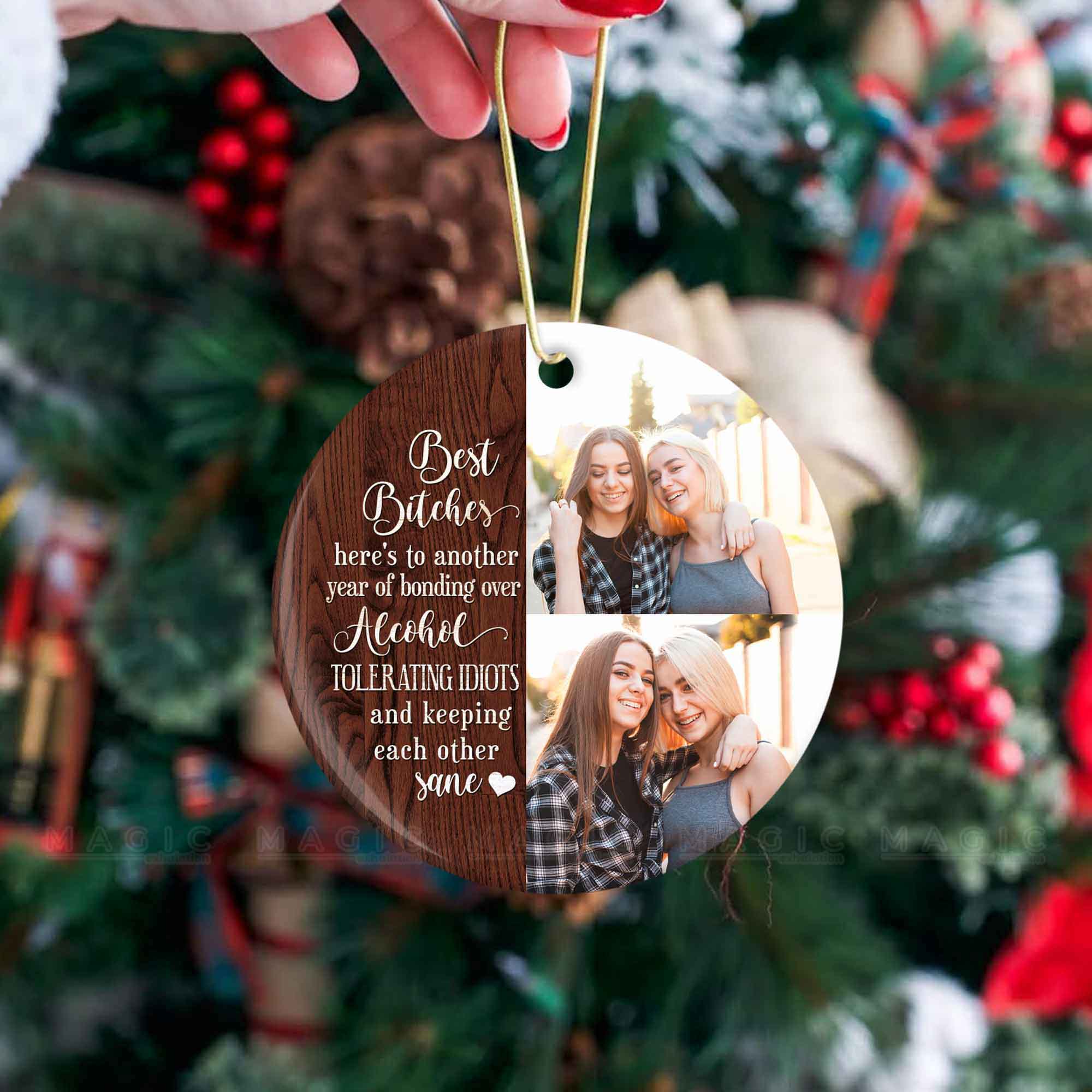 Personalized Friends Ornaments Bff Christmas Ornament Custom Ornament personalized-friends-ornaments-bff-christmas-ornament-custom-ornament
