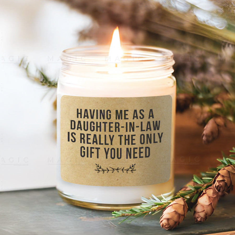 Candle Funny Daughter In Law Gifts Funny Candles For Mother In