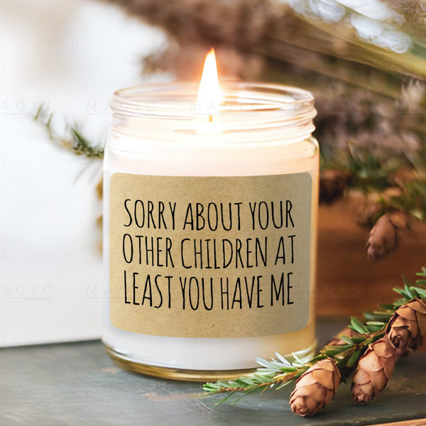 Mothers Day Gift for New Mom  Candles With Funny Sayings for Pregnancy -  Magic Exhalation