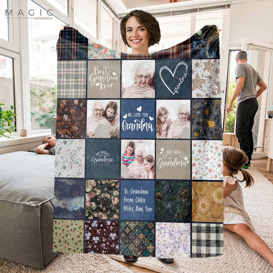 Personalized Blankets for Grandma