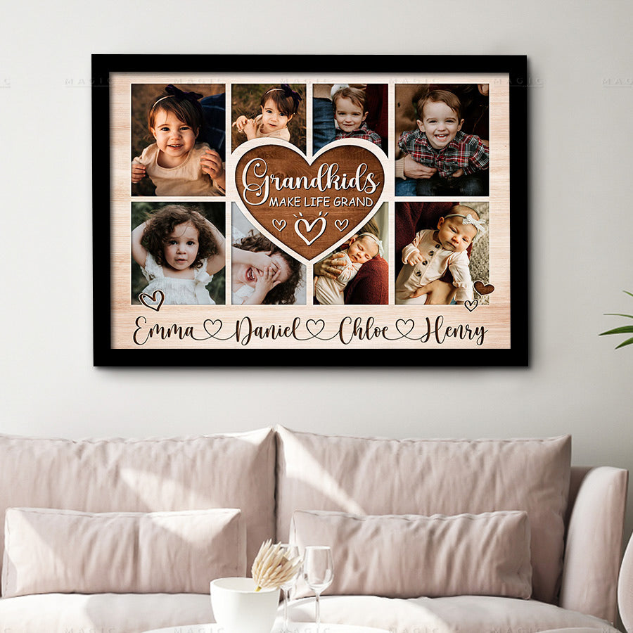 Custom Canvas Prints Collage from Photos
