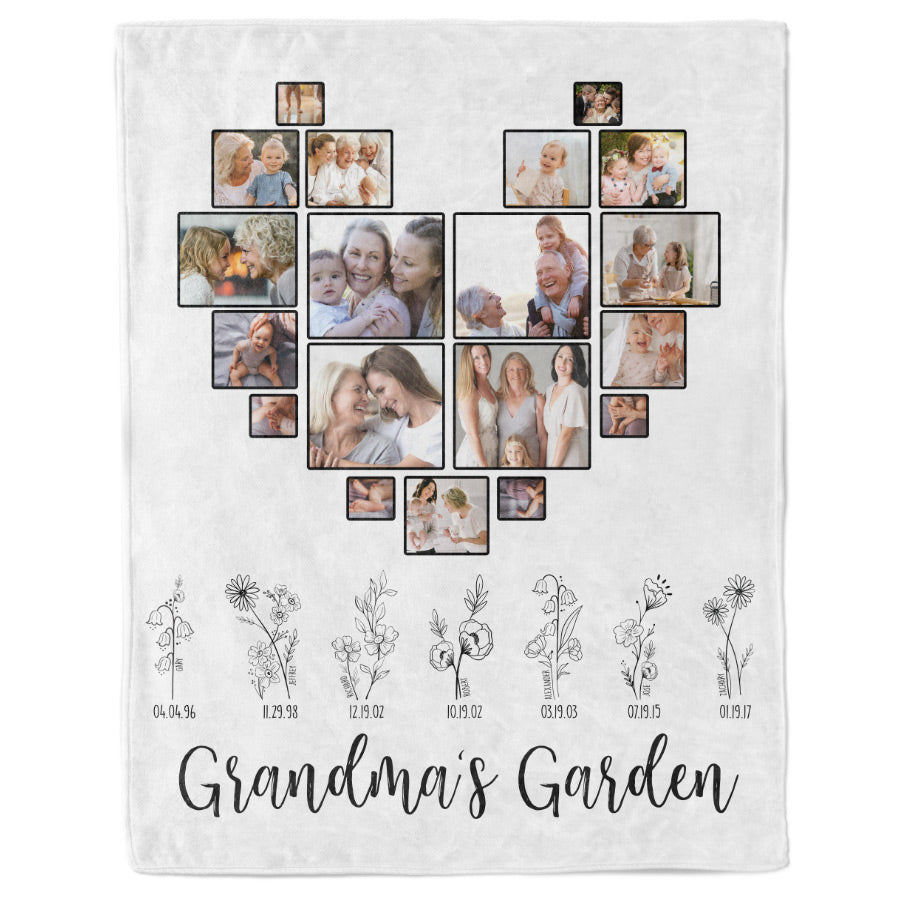 grandma's garden blanket