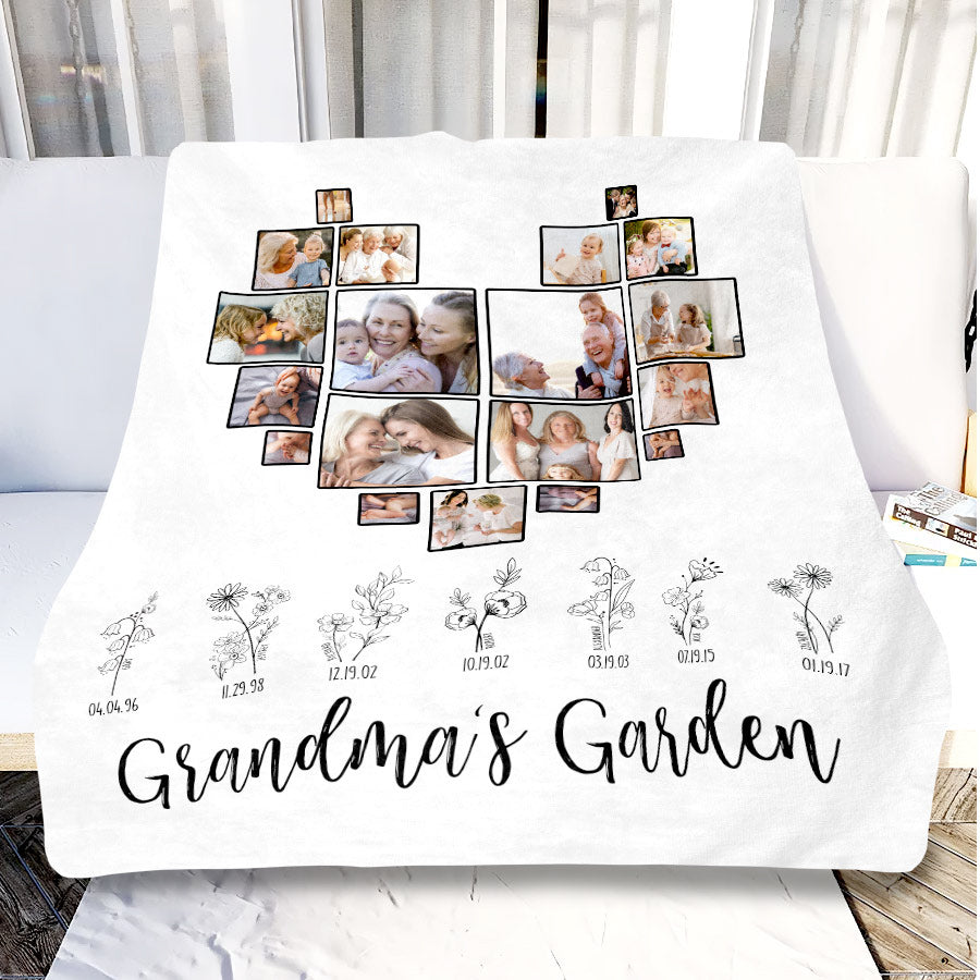 grandma's garden blanket