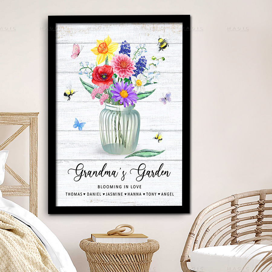 Grandma’s Garden Canvas