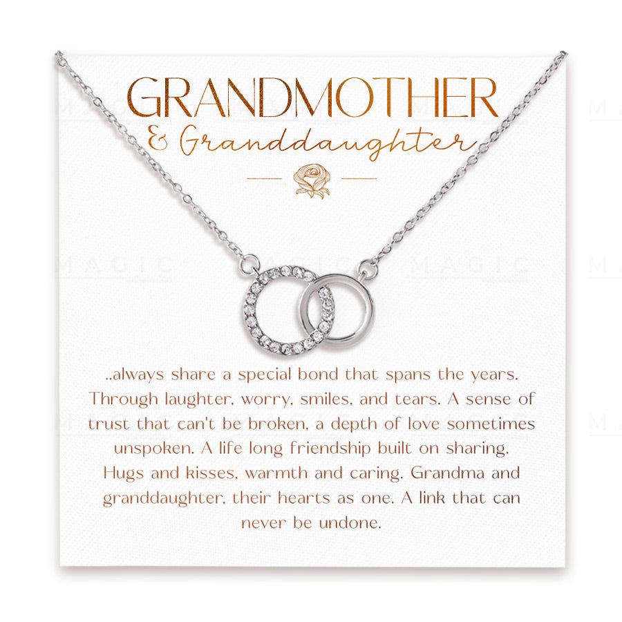 grandmother granddaughter necklace