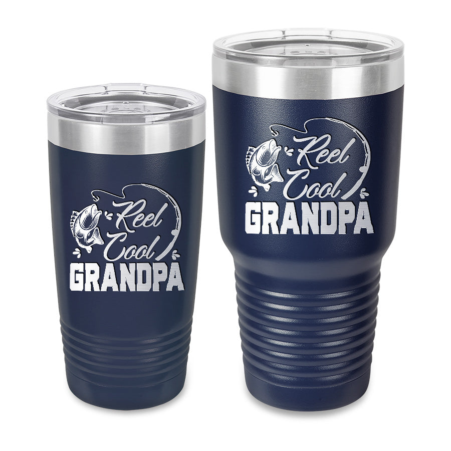 Grandpa Fishing Gifts | Tumblers Personalized for Fathers Day