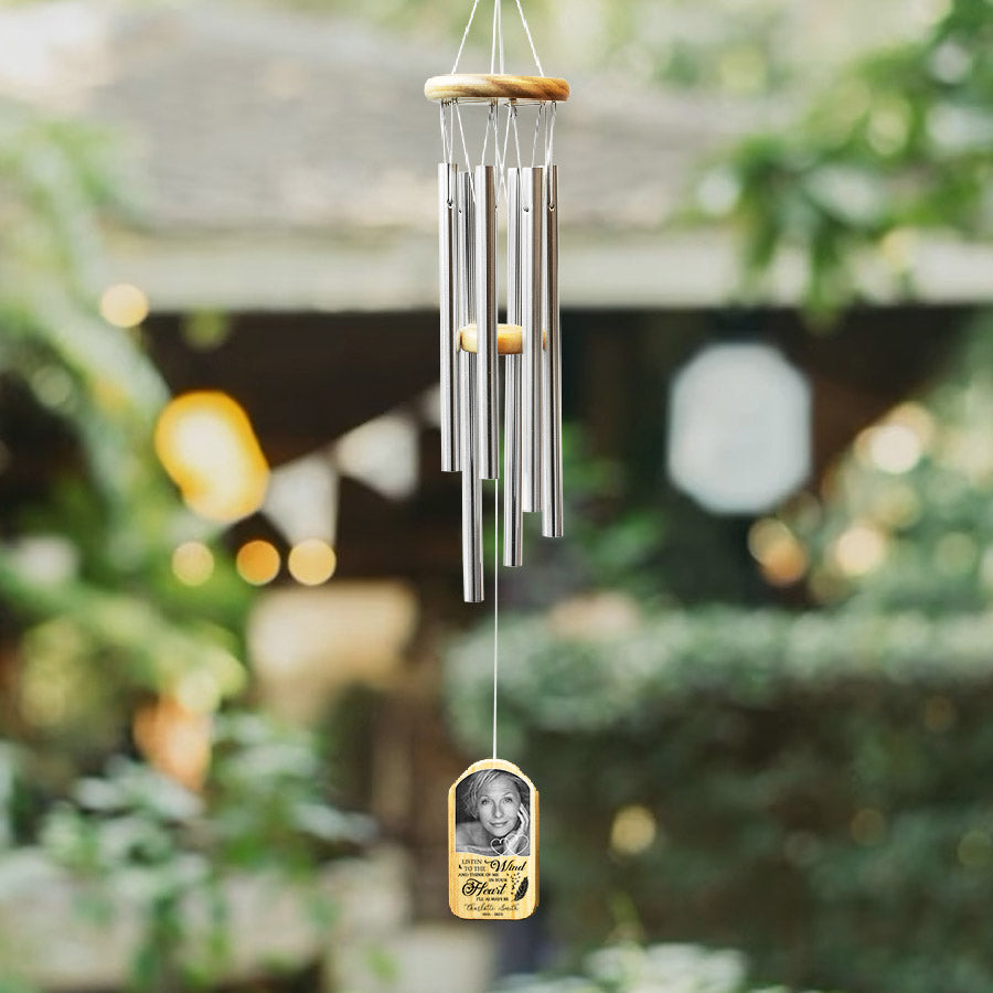 memorial personalized wind chimes