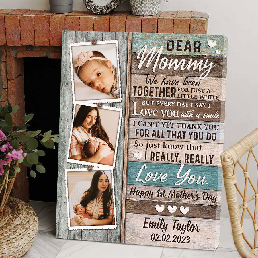 Custom Mothers Day Gift for New Mom3