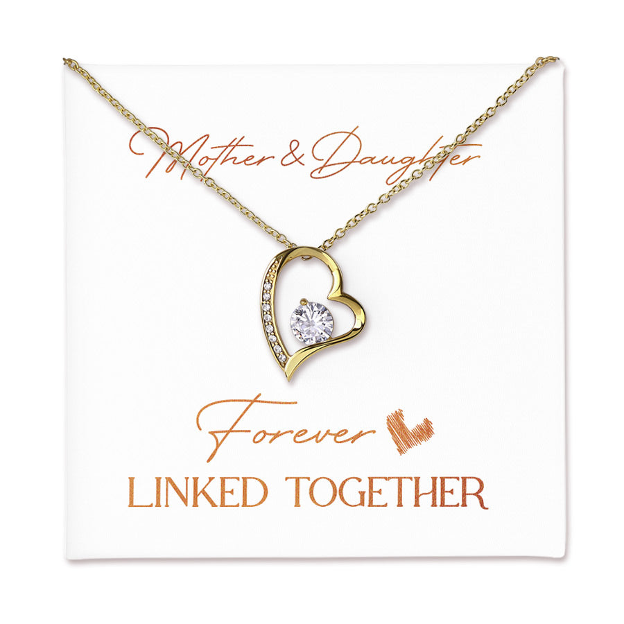 mother & daughter necklace