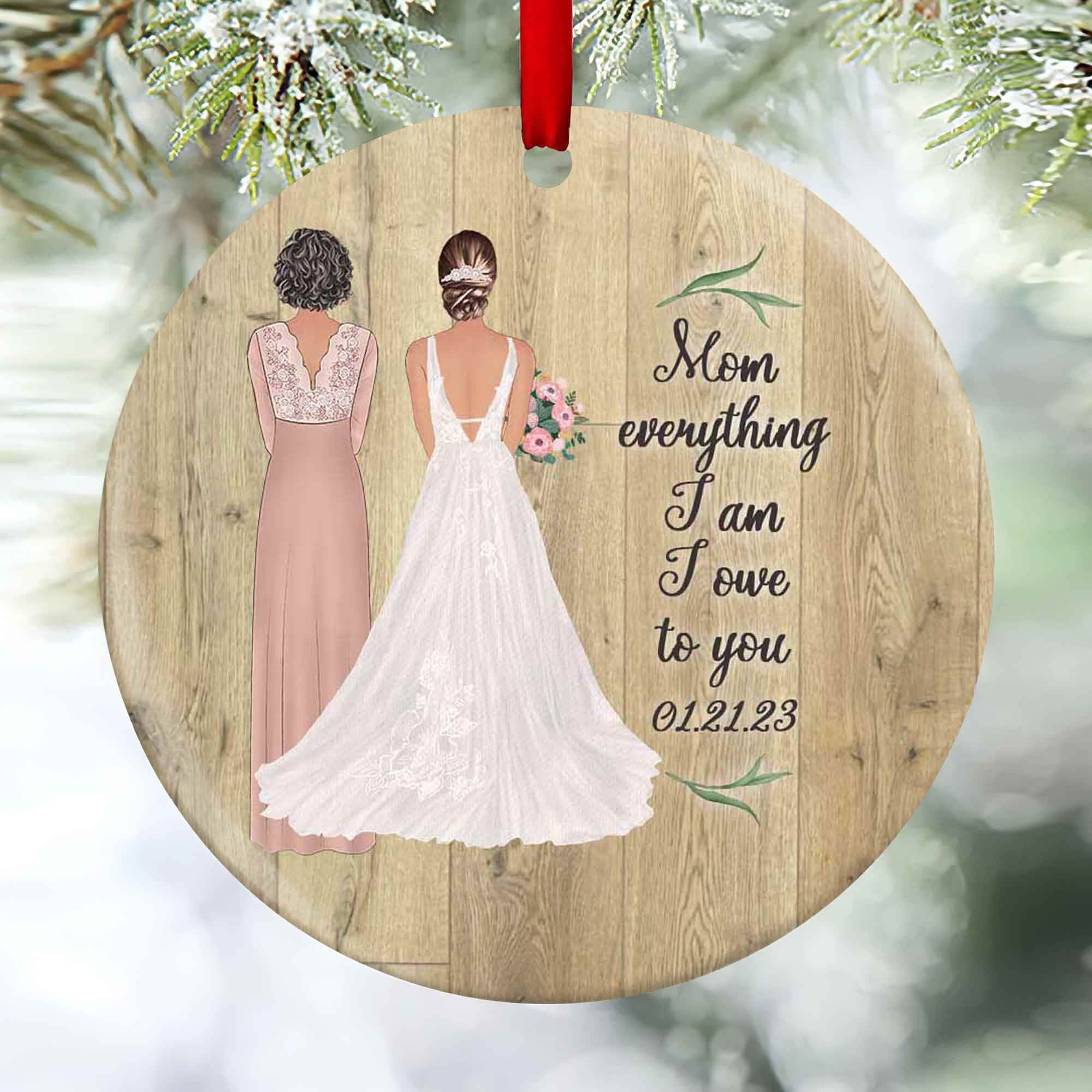 Personalised Valentines Gift 2023, Mother of the Bride Christmas