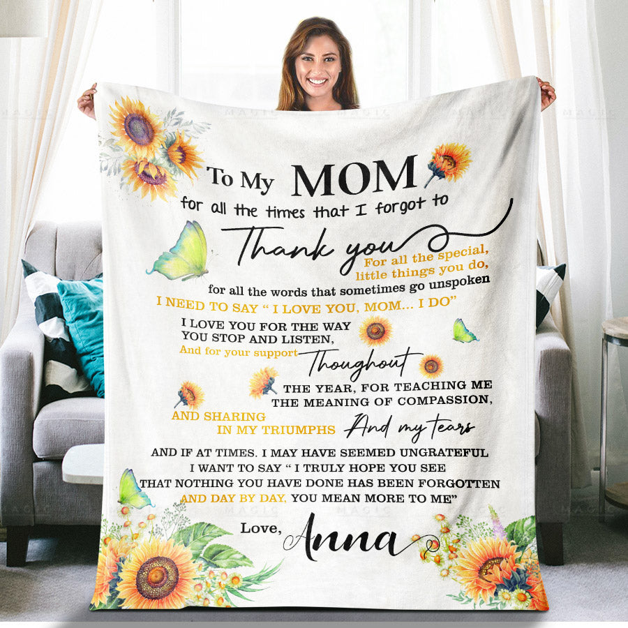 mother's day blanket