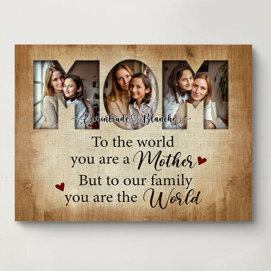 mothers day gift canvas