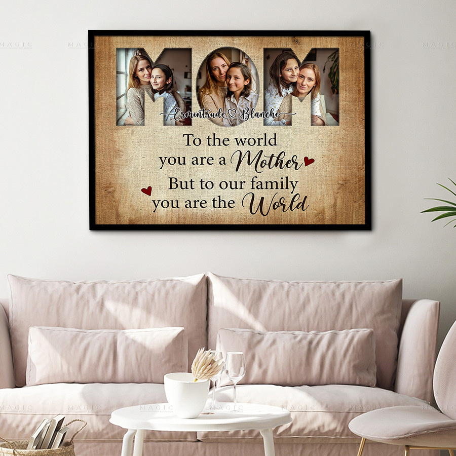 mothers day gift canvas