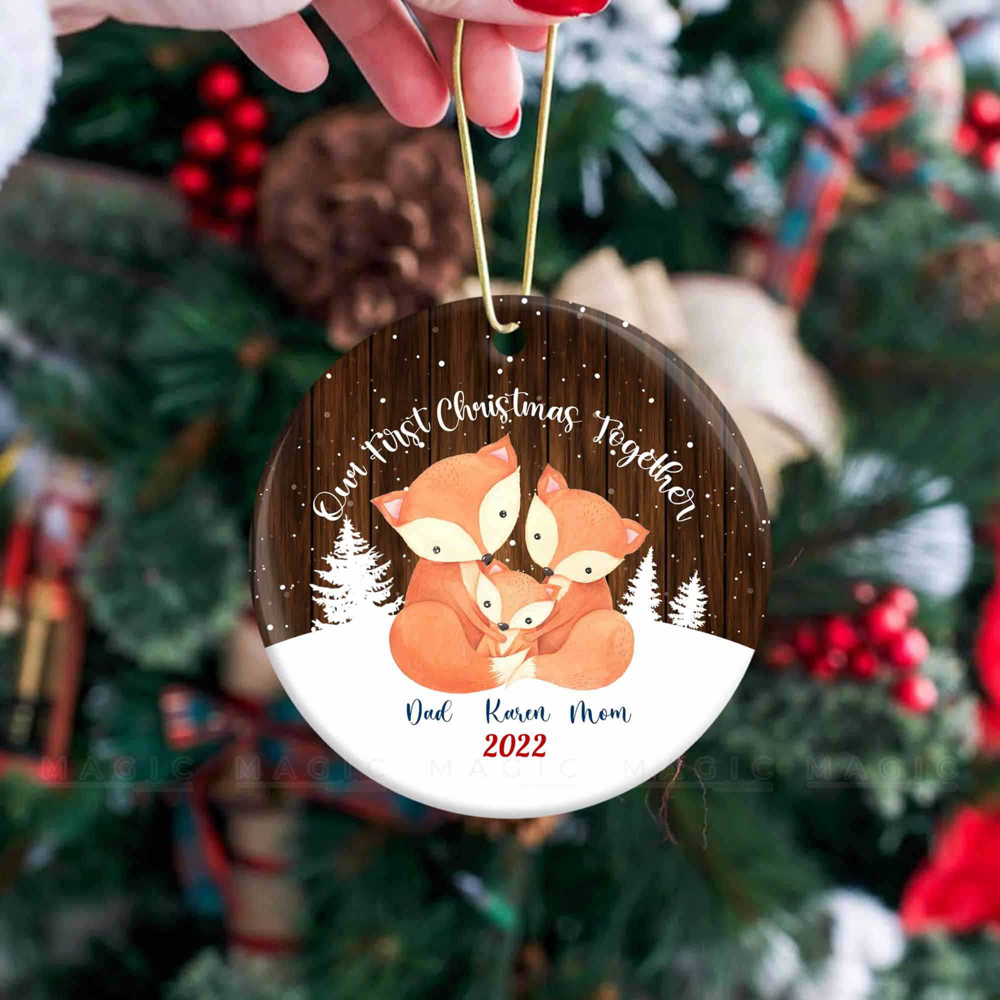 our first christmas ornament