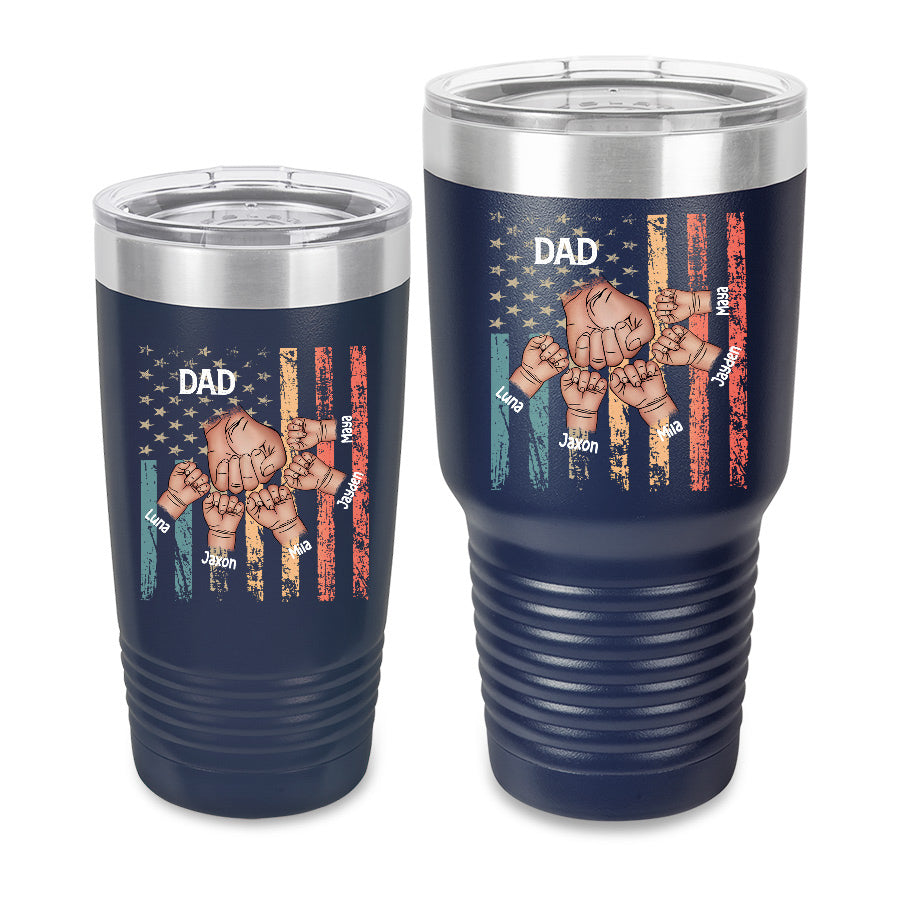 Personalized Fathers Day Tumbler