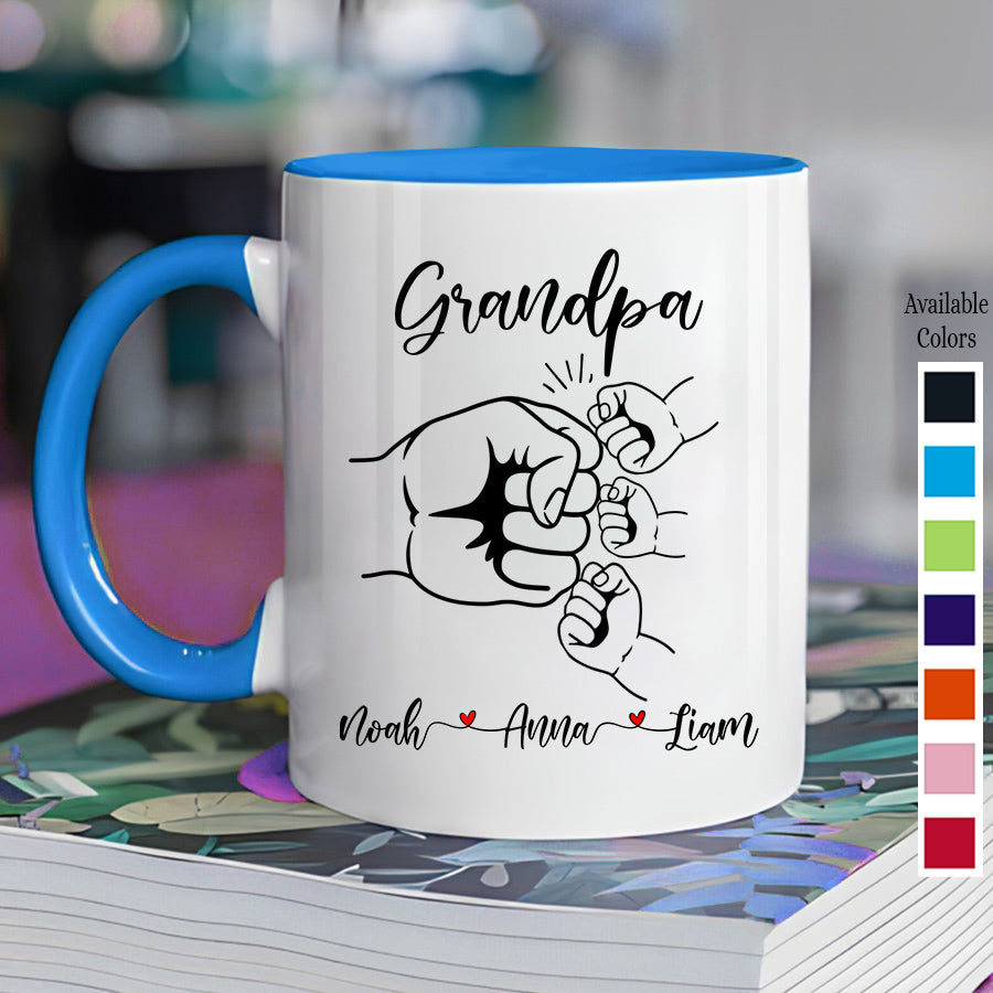 Personalized Grandpa Mug