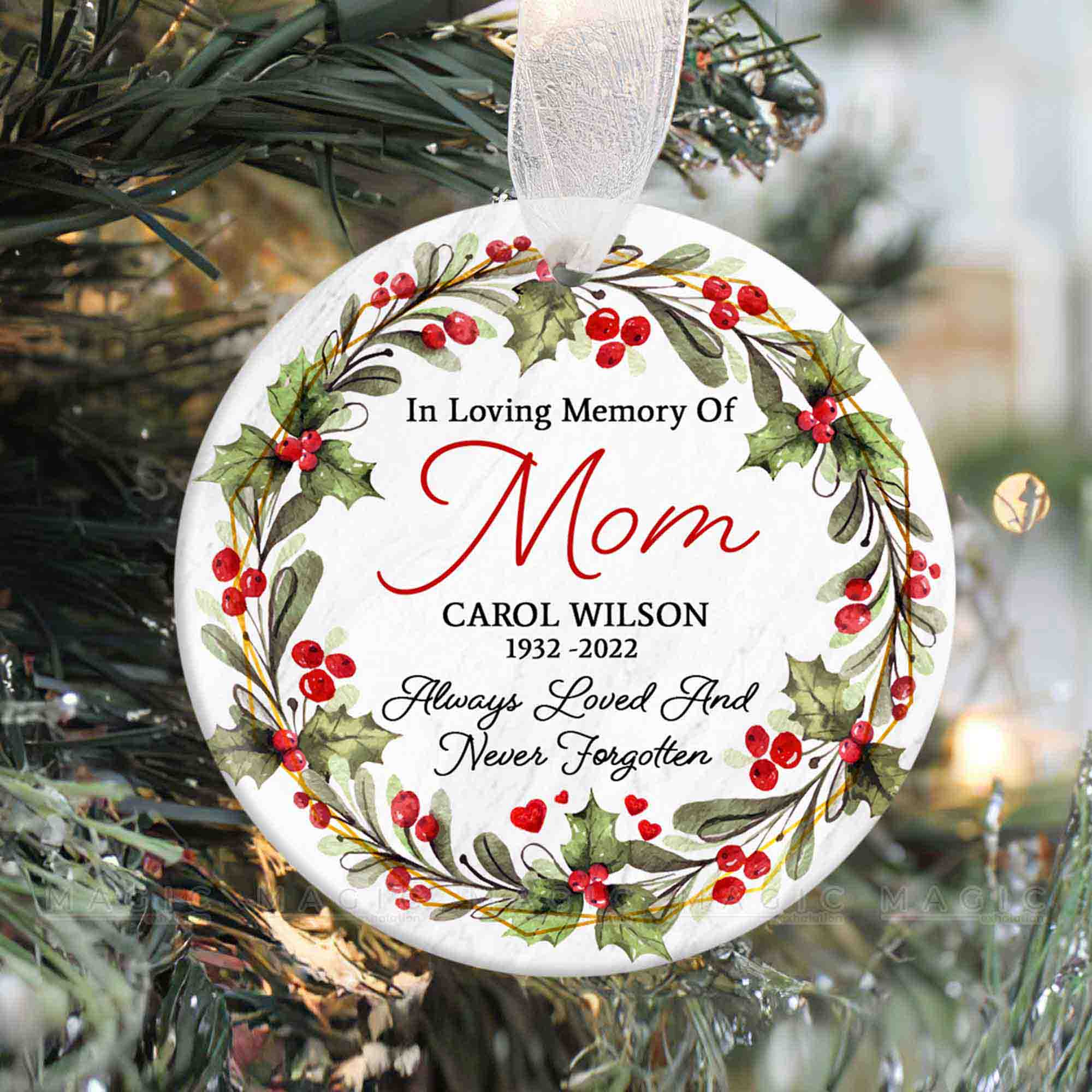 Loving Memory Mum At Christmas Loving Memory Mother Christmas