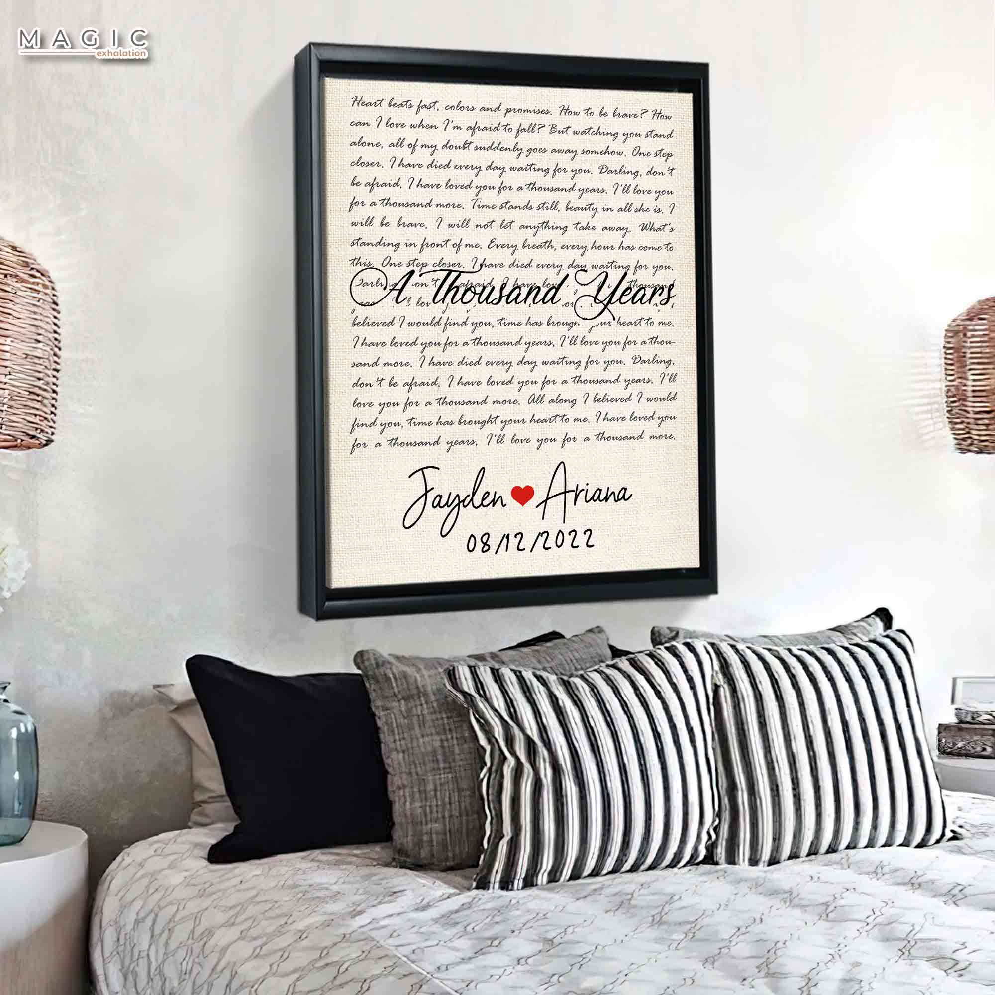 Custom Valentines Gift, Wedding Gift Second Marriage Older Couple Custom Valentines Gift, Wedding Gift Second Marriage Older Couple